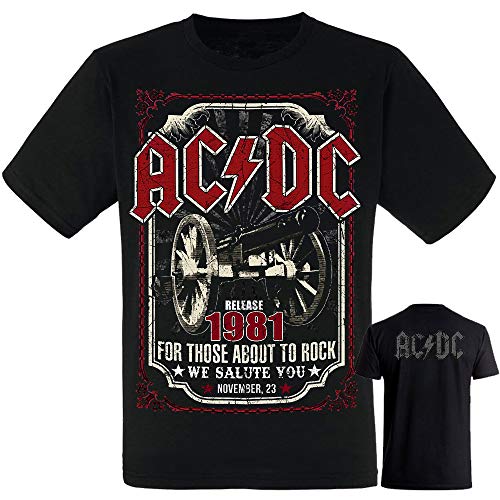 AC/DC -For Those About To Rock - ACDC Tshirt (XL)