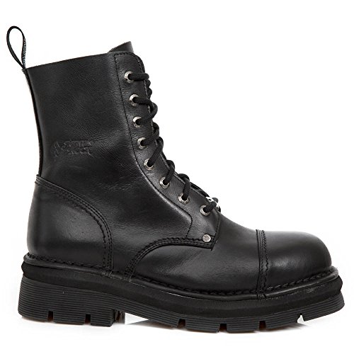 Botas Piel Militar Unisex New Rock Original Plataforma M.NEWMILI083-S14 (40)