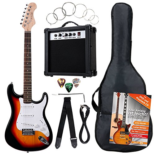 Rocktile Pack guitarra eléctrica Banger sunburst (7 piezas)
