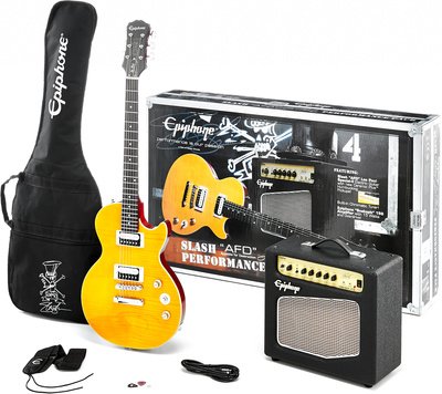 Epiphone by Gibson Slash 'AFD' Les Paul Special-II - Juego de guitarra eléctrica y amplificador