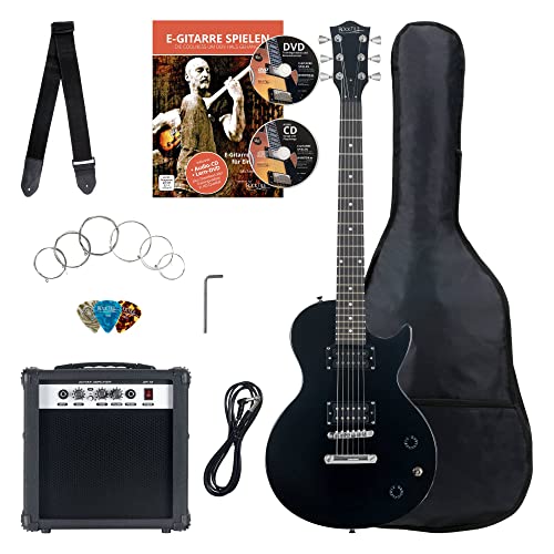 Rocktile Banger's Pack Kit de Guitarra Eléctrica Completo - Guitarra electrica LP-Style Single Cut- Juego con...