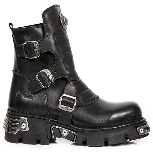 New Rock - Botas unisex M-1482x-s1, Negro negro., 42 EU