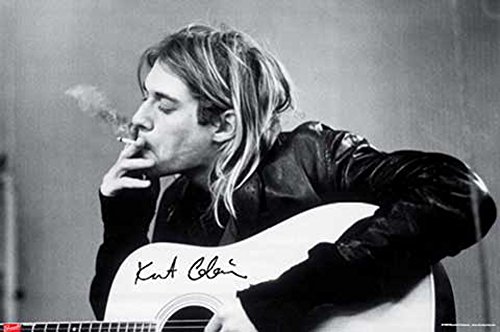 Empire 30559 Kurt Cobain - Póster de Kurt Cobain con cigarro (91,5 x 61 cm)
